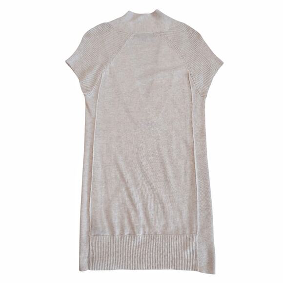 LOVESTITCH Oatmeal Angora Blend Knit Sweater V-Neck Size Large - Picture 7 of 11